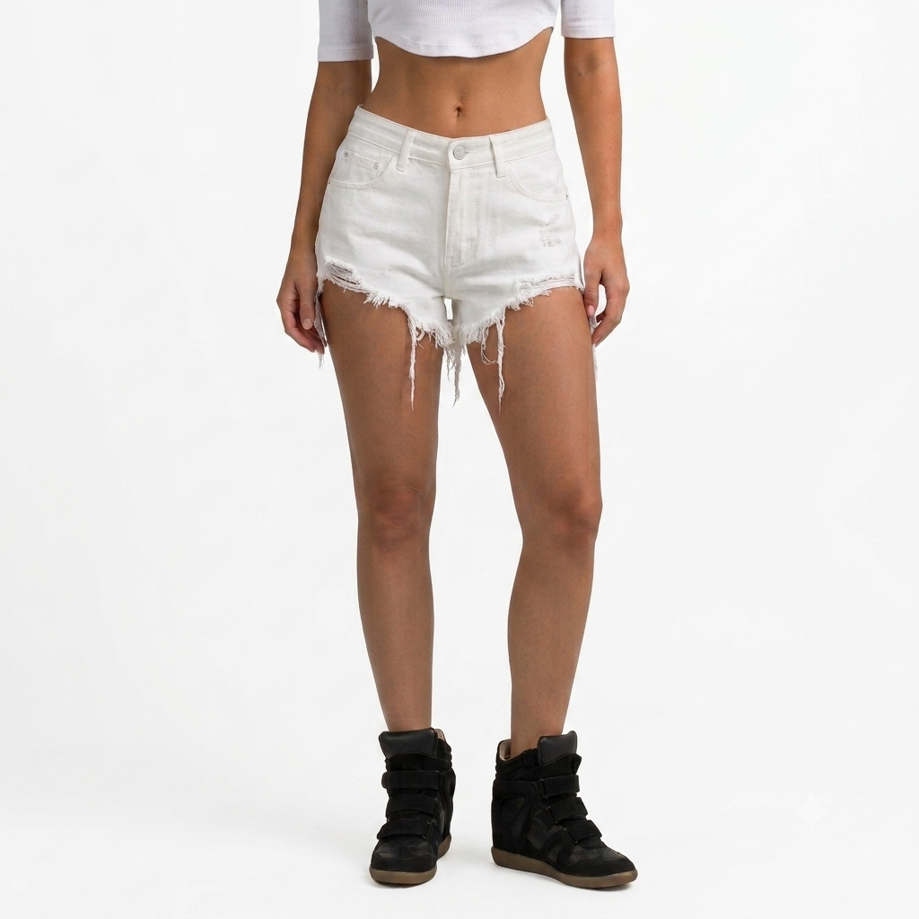 Classy Shorts White