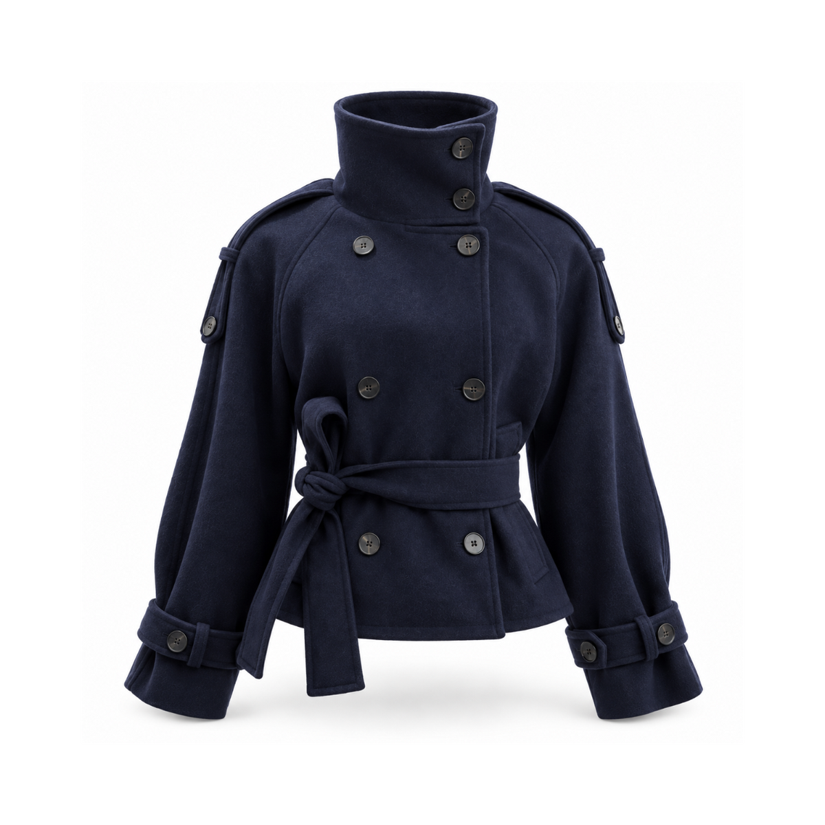 Classy Trenchcoat Navy Blue